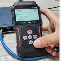 NOYAFA NF-8209S POE Wire Checker, LCD Network Cable Tester with Length Measurement & LAN Test, Wiremap Scanner Tool