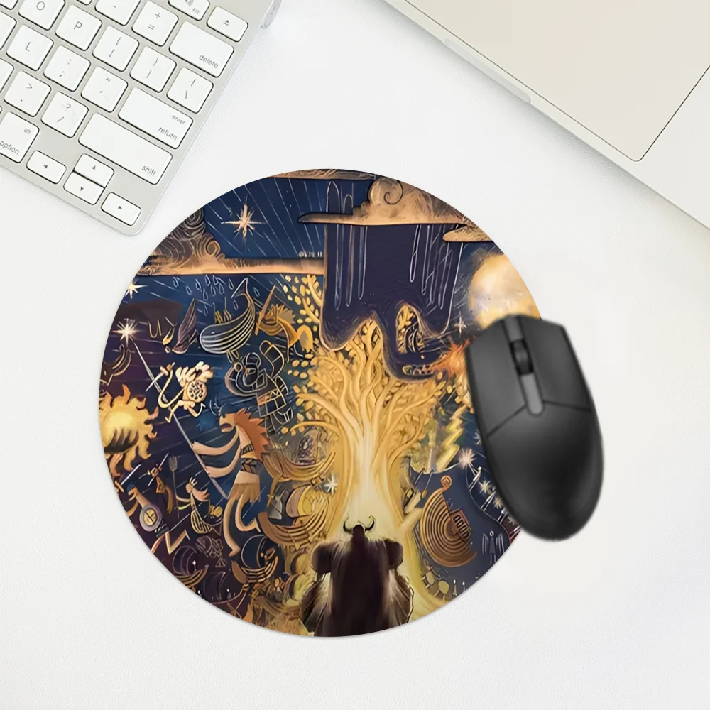 لوحة ماوس حرفية شجرة الحياة Kawaii ماوس الوسادة مسند الماوس منصات مكتب أنيمي فتاة حصيرة مكتبية الكمبيوتر الديكور الألعاب ملحقات الكمبيوتر