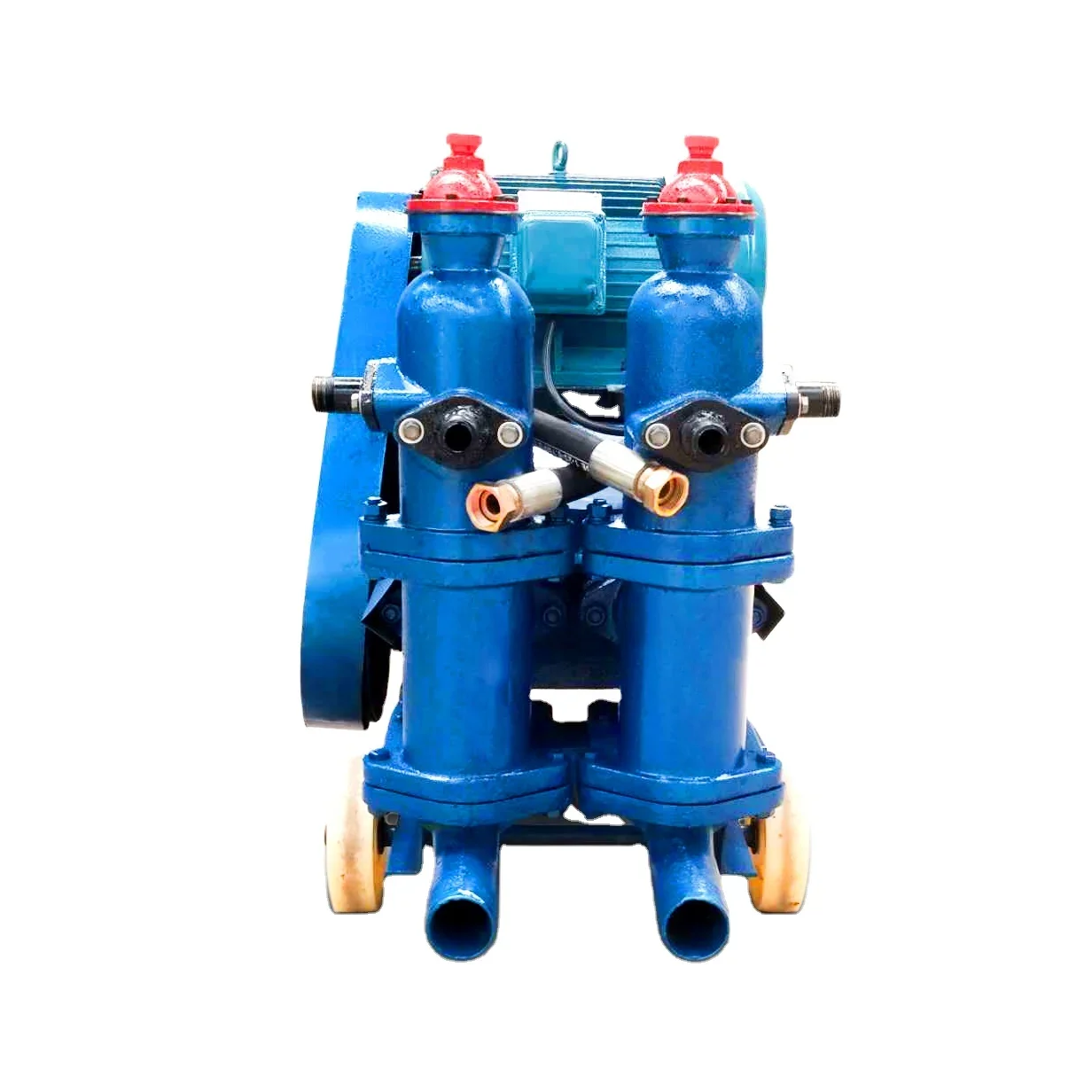 

Small Concrete Pump Prestressing Grouting Equipment Pump Double Piston Concrete Pumps