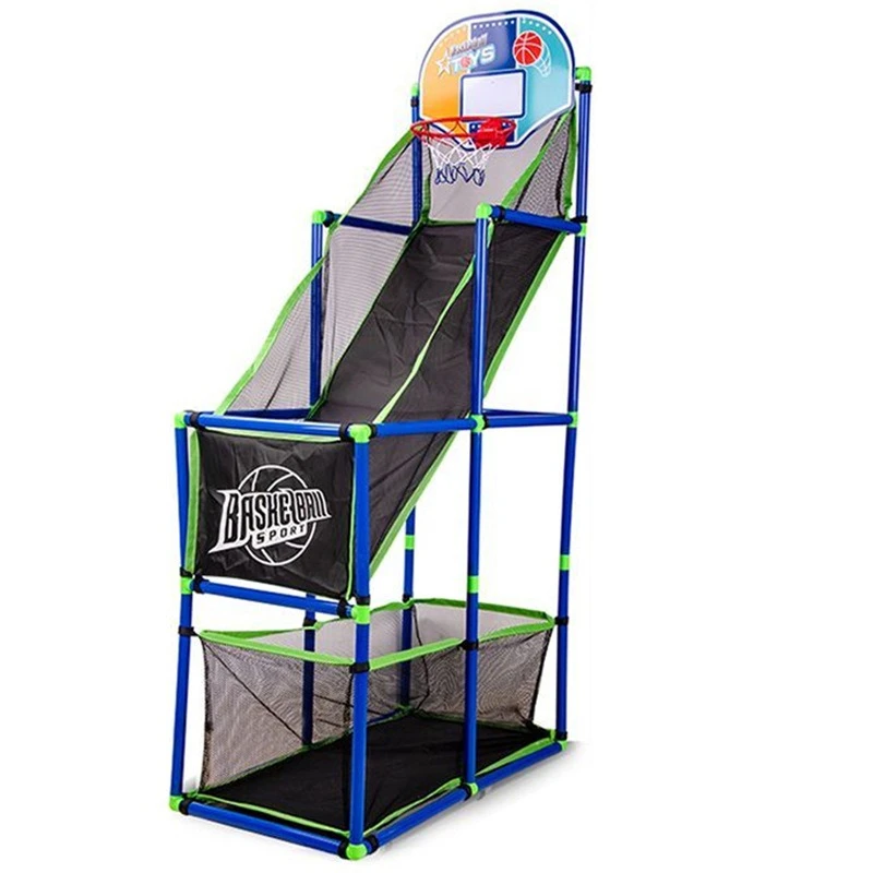 Children Basketball Basket Indoor Outdoor Basketball Hoop Sports Toy Large Children Basketballs Game Machine Gift for Kids Boys