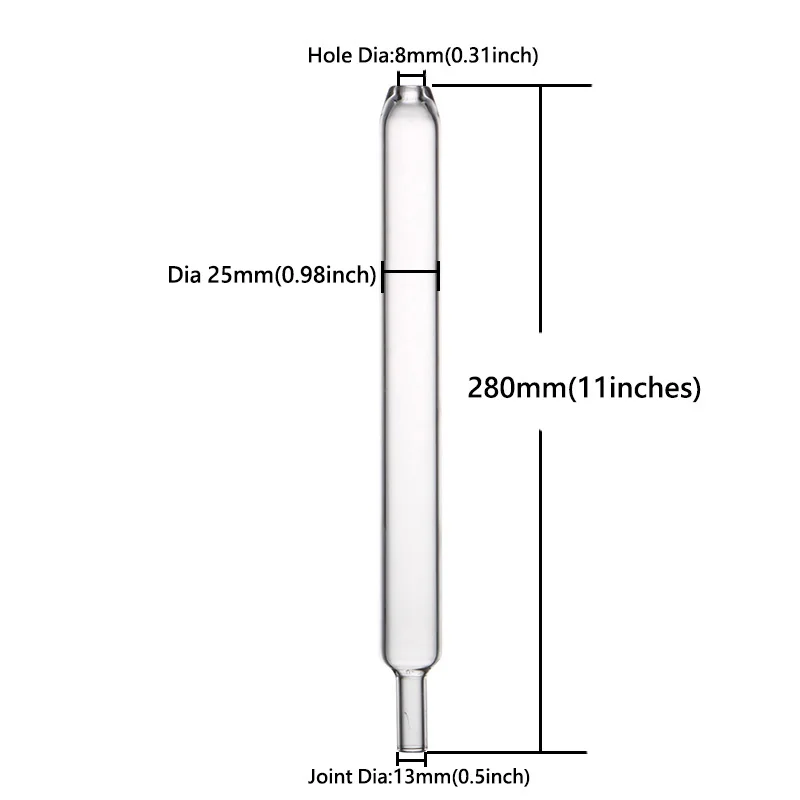 Clear High Quality Hookah Thick Glass Mouthpieces Tobacco Pipe For Smoking Accessories Shisha Nozzle Chicha