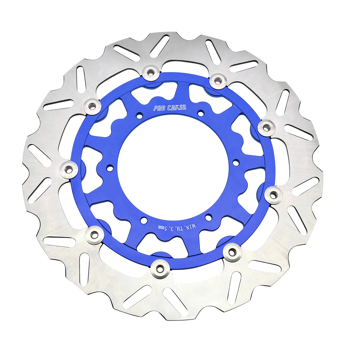 For Yamaha 320mm CNC Floating Front Brake Disc Rotor WR YZ 125 250 250F 426F 450F YZ250X YZ250FX 1998-2021 Universal parts