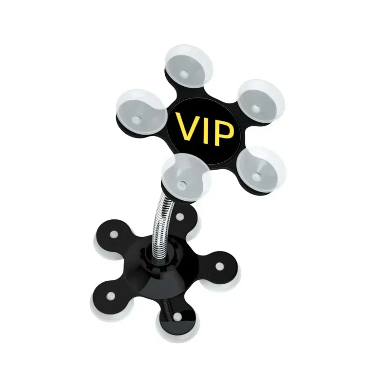 360 Rotatable Magic Suction Cup Phone Holder for Car/Home/Desktop - Adjustable Flower Shape