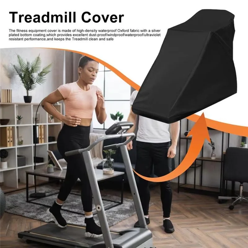 Treadmill Folding Cover Waterproof Sunscreen Cover Dustproof Rainproof UV Protection Home Gym-ABHG