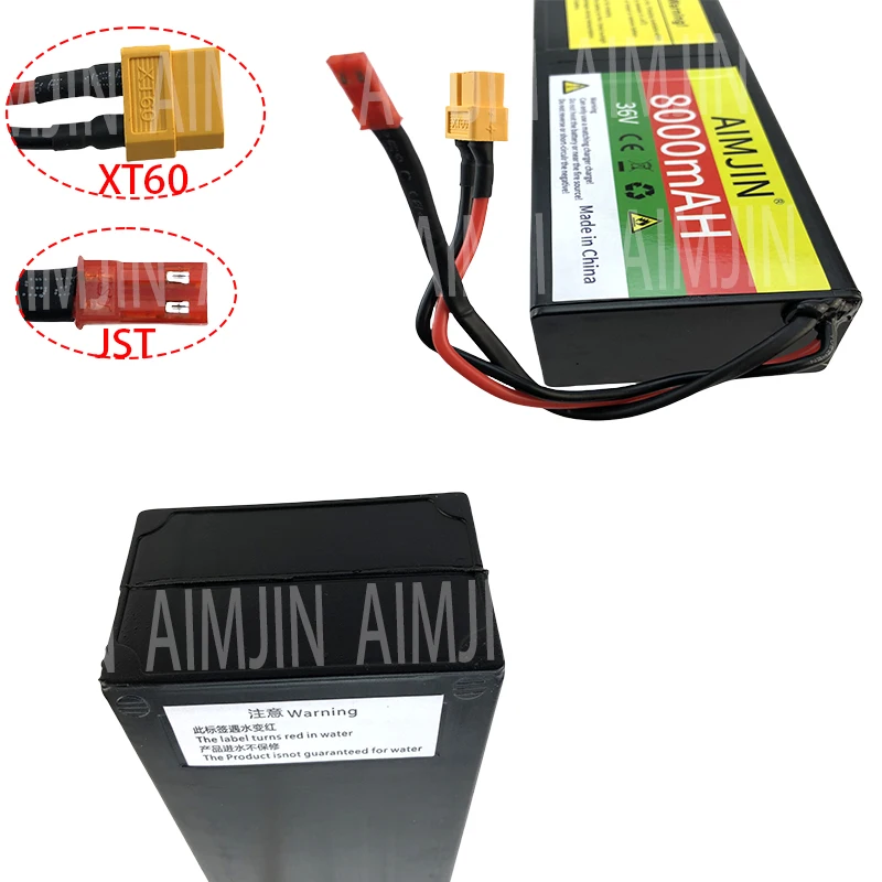 36V 18650 Battery Pack Scooter For Kugoo S2 / S3 / S4 8000mAh Battery Pack Electric Scooter BMS Board XT60 JST plug With charger