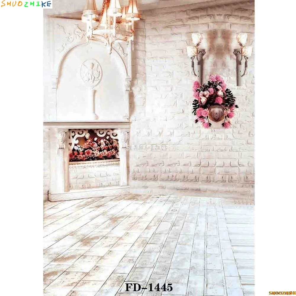 SHUOZHIKE فن النسيج خلفيات للتصوير الفوتوغرافي الدعامة ألواح خشبية خلفية التصوير الفوتوغرافي # 0027