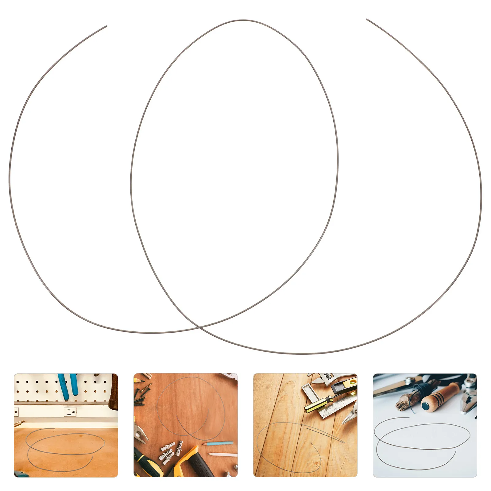 Tungsten Wire Bendable High Temp Tool for Ceramic Jewelry Hanging Kiln Accessories Heat Resistant Wire Pottery Firing Crafts