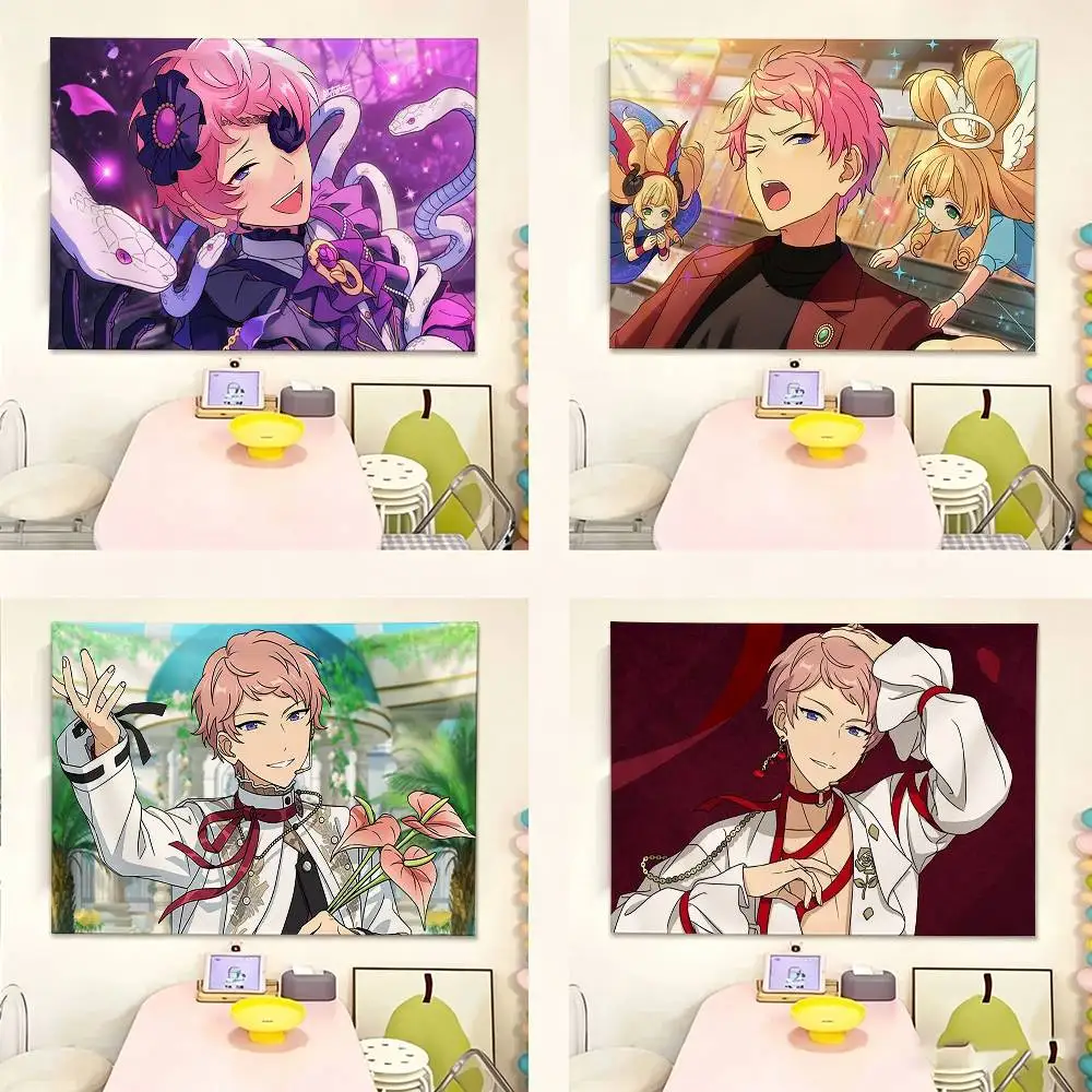 Shu Itsuki Anime Character   Flags Suitable For Party Club Outdoor Interior Wall Decoration Banner Fans Gift