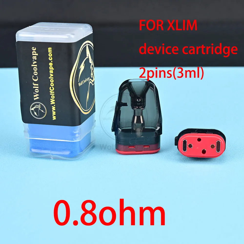 10pcs Replacement Xlim/NeXlim Pod 2/3/4ml Top Fill Cartridge Xlim V2 0.6/0.8ohm for OXVA Xlim/NeXlim Series,Pro,SE,SQ,GO,PRO2 - view 6