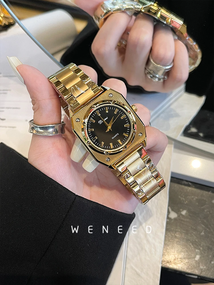 Large square dial watch for women, high-end women's casual luxury 2026 new women's model, elegant women's watch, female gift