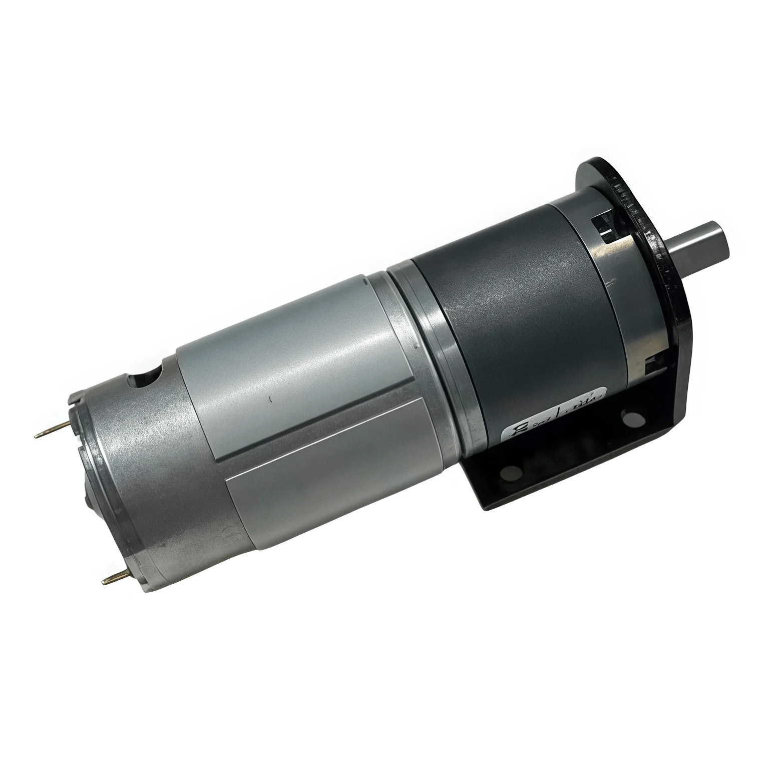 36GM-550 planetary direct current reduction motor, with adjustable power supply, bracket, power connection cable and motor