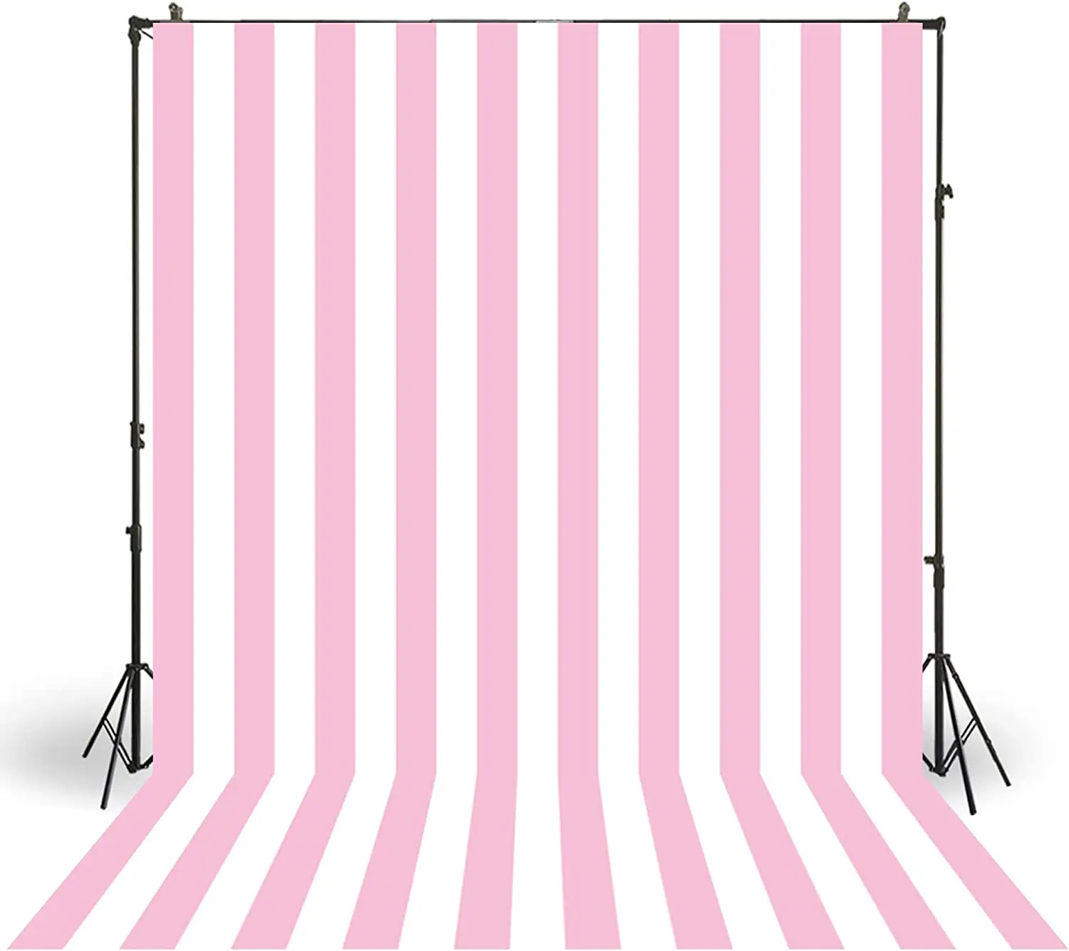 Pink White Stripe Baby Photography Backdrop Newborn Photo Studio Photo Booth Party Background Decor Banner Poster