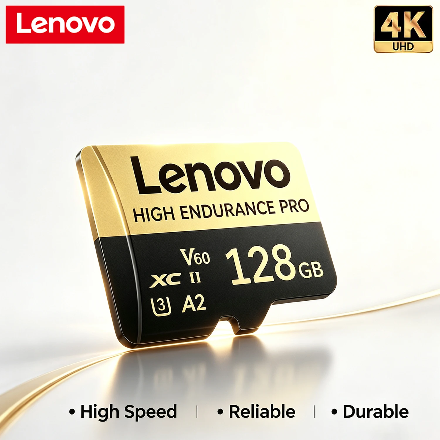 Lenovo HIGH ENDURANCE Memory Card 128GB 512GB High Speed 4K Full HD Video Micro SD Card For Insta360 Camera Drone Smartphone