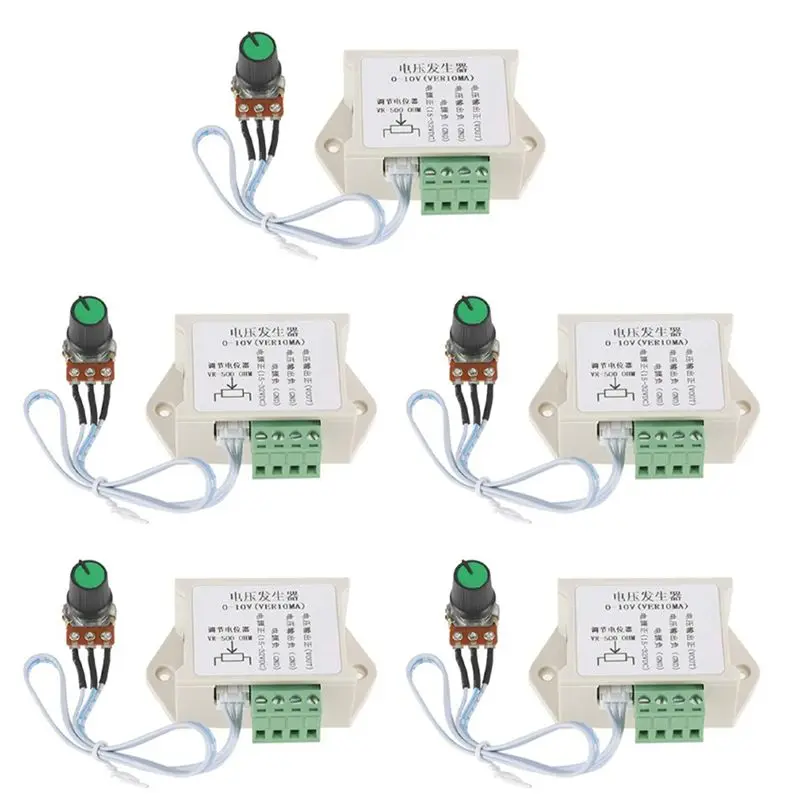 BHBD-5X DC Voltage Generator Module 0-10V 10MA Adjustable Analog Voltage Signal Generator Used For PLC MCU Industrial