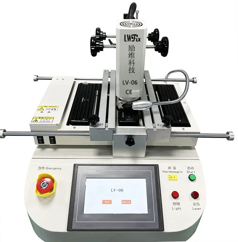 

China Factory Rework Station Digital BGA Solder Station Hot Air For IC SMT Soldering