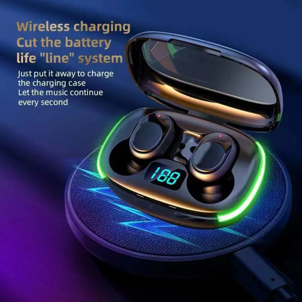 Bluetooth-compatible Earphone Immersive Sound Wireless Earbuds with Led Display Premium Bluetooth-compatible 5.1 In-ear for An