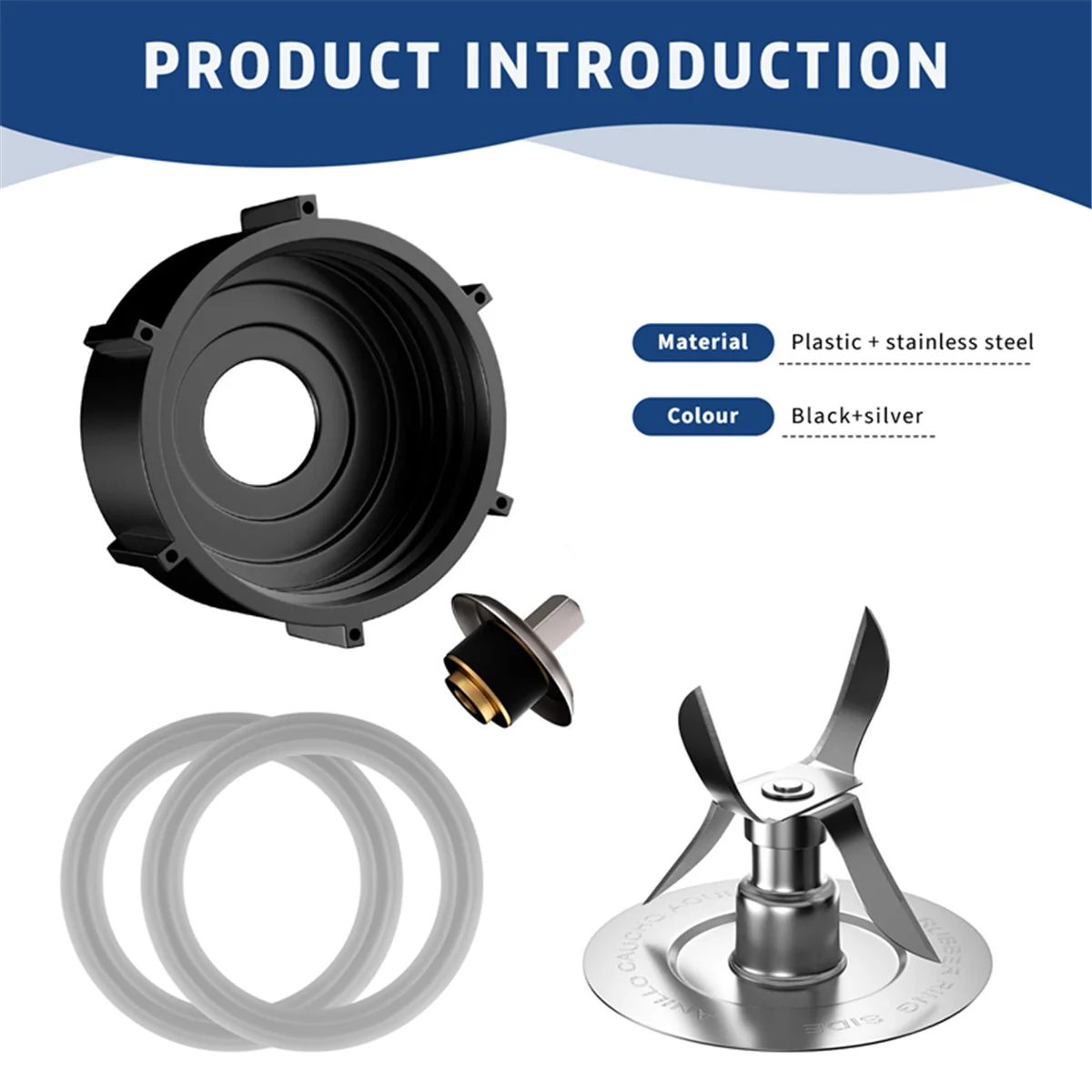 

Quality! Blender Accessories Compatible for Oster Blender Blades Base,Compatible for Oster Osterizer Blender Replacement Parts