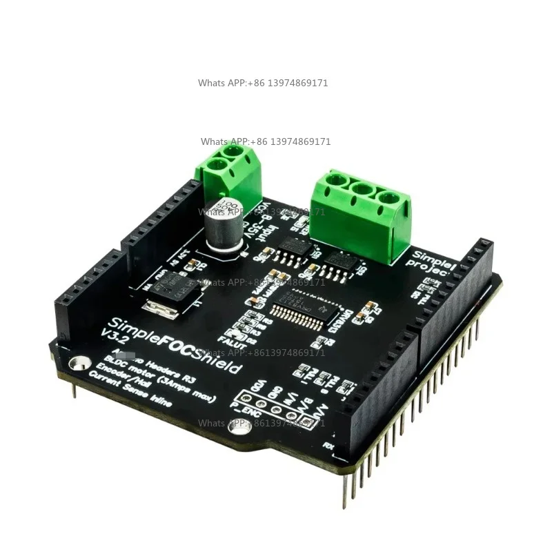 Simple FOC Shield V2.0.4 V3.2 V1.3 BLDC Brushless Motor Control Board for Arduino Project