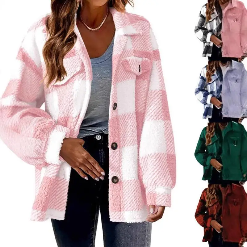 

Women's Printed Slit irt Dr Commute Sle Long Sve Stand Collar Regular Thin Spring Seasonal Faion Outerwear