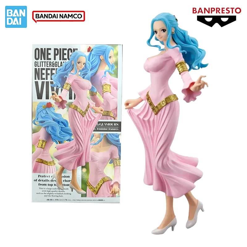 

Bandai Genuine Original One Piece Banpresto GLITTER & GLAMOURS NEFELTARI VIVI Ⅱ Anime Figure PVC Model Collection Toys Gifts