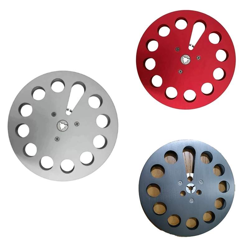 For TEAC 7-Inch Open Belt Reel With 7-Inch Opener Machine Empty Reel Aluminum Plate Disc Opening Machine Parts Reel