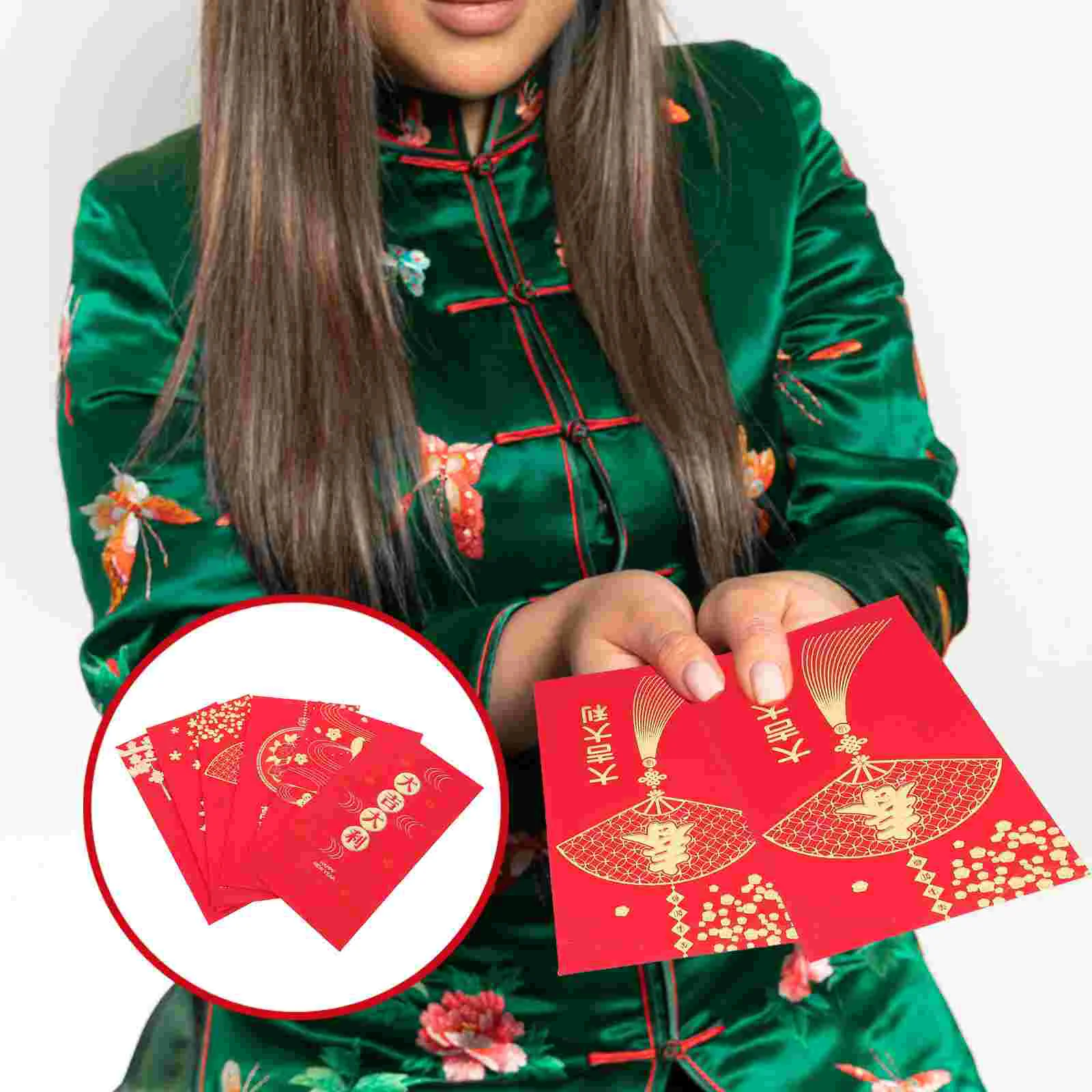 36 Pcs Red Envelope for New Year 2020 Envelopes Colored Money Christmas Decorations Chinese Style