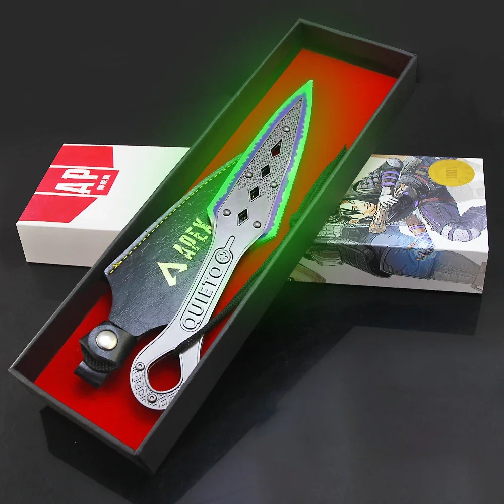 Apex Legends Heirloom 22cm Wraith Heirloom Kunai Game Keychain Weapon Model Knife Katana Sword Weapon Model Ornament Gifts Toys