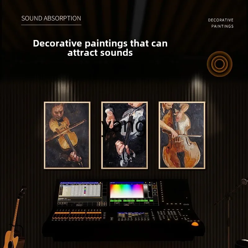 LTT audio-visual room sound-absorbing painting KTV muffler board wall conference room decorative painting