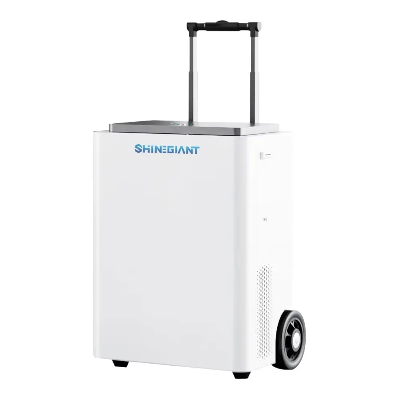 High Quality 5000w Large Capacity Portable Power Station with Handle Outdoor Solar Battery Backup Solar Power Generator