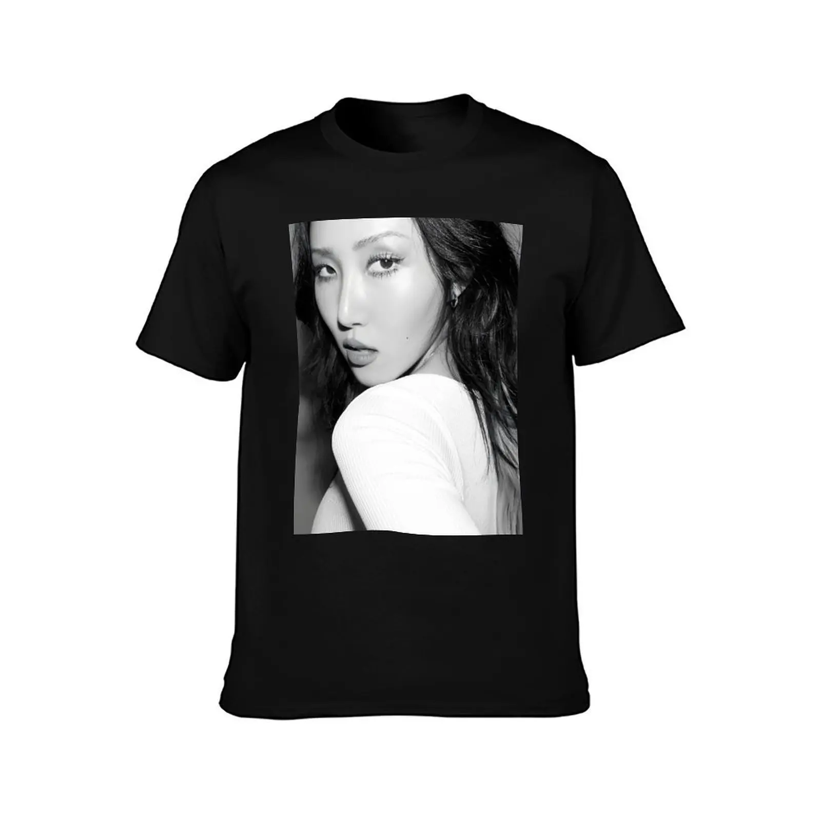Hwasa MAMAMOO Killing Voice PhotoShoot T-Shirt Anti-Fade Casual Tee Shirt T-Shirt