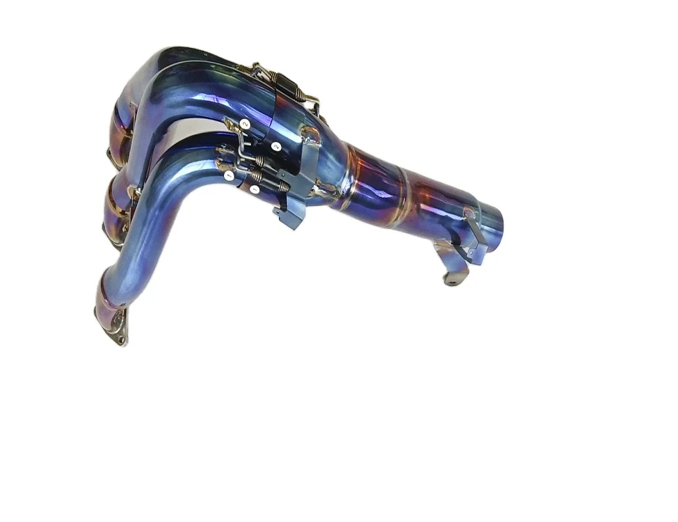 

FBVV Factory Direct Titanium Carbon Fibre Stainless Steel Performance Motorcycle Exhaust Pipe Parts for Triumph Speed Triple 120