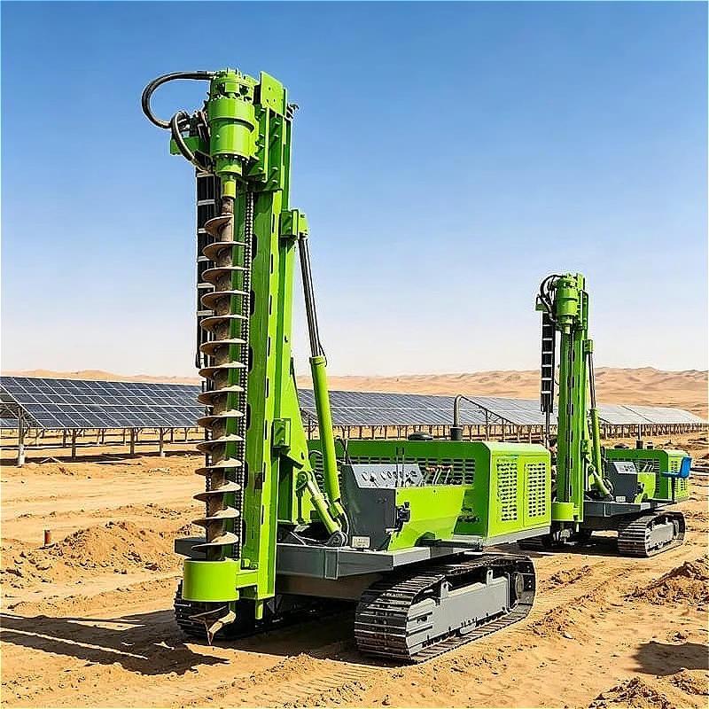 Steel Pile Driver Hydraulic Press In Sheet Pile Installation Machine Customized Pile Length For Bridge Abutment Tunnel Entrance