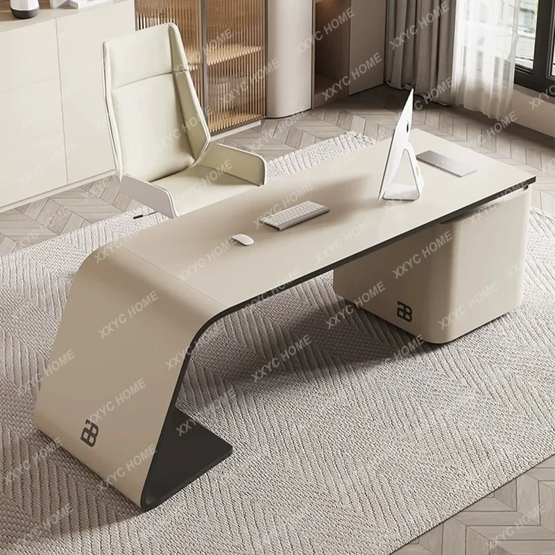 

Роскошный письменный стол для хранения L Shape Manager Corner Дизайнерские офисные столы Прочный компьютер Escritorios De Oficina Home Offic