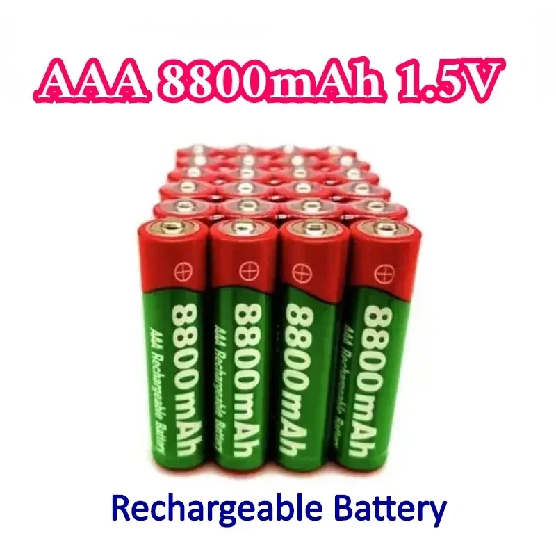 4/8/12/16/20PCS 1.5 V AAA 8800mAh New Rechargeable Alkaline Battery for LED,Light Toy, MP3,TV Remote Controls and Digital Camera