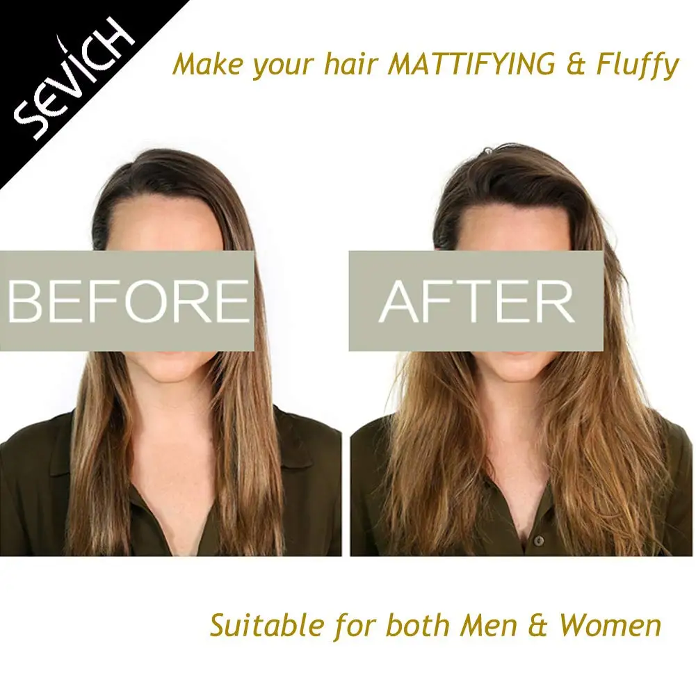 مسحوق سيفيتش للشعر المنفوش، مسحوق تصفيف الشعر، يدوم طويلاً، التحكم في الزيت، زيادة حجم الشعر، صالون معالجة الشعر #2