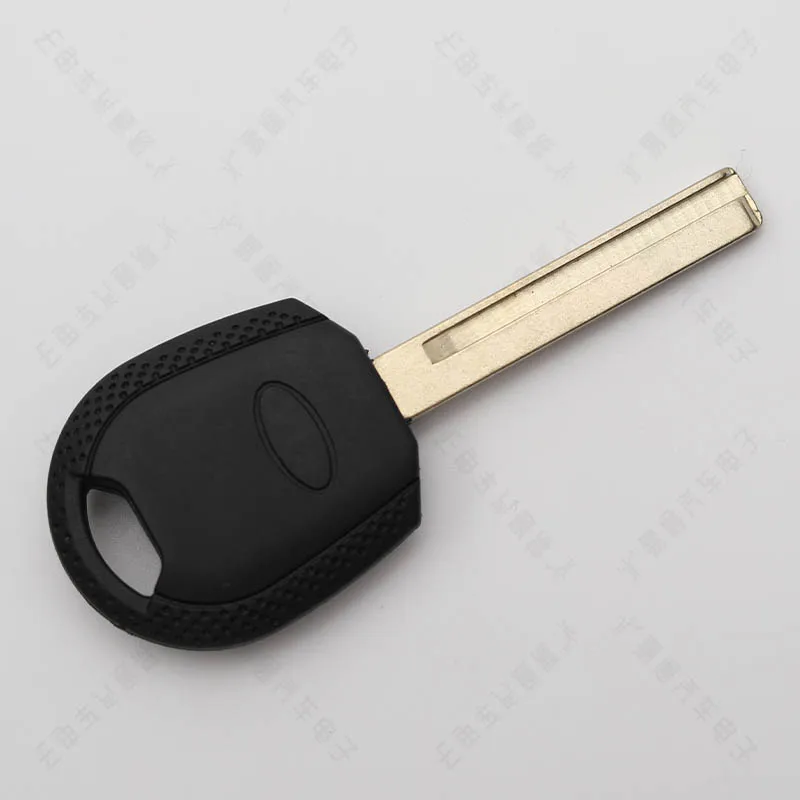 Suitable for KIA vertical milling sub-key shell key blank left slot automotive boutique with chip slot plastic handle