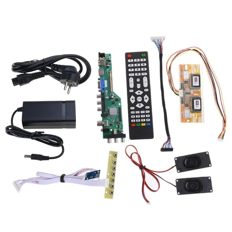 

5asd 12V/4A Remote Control Driver Board Set Universal LCD Controller Driver Board