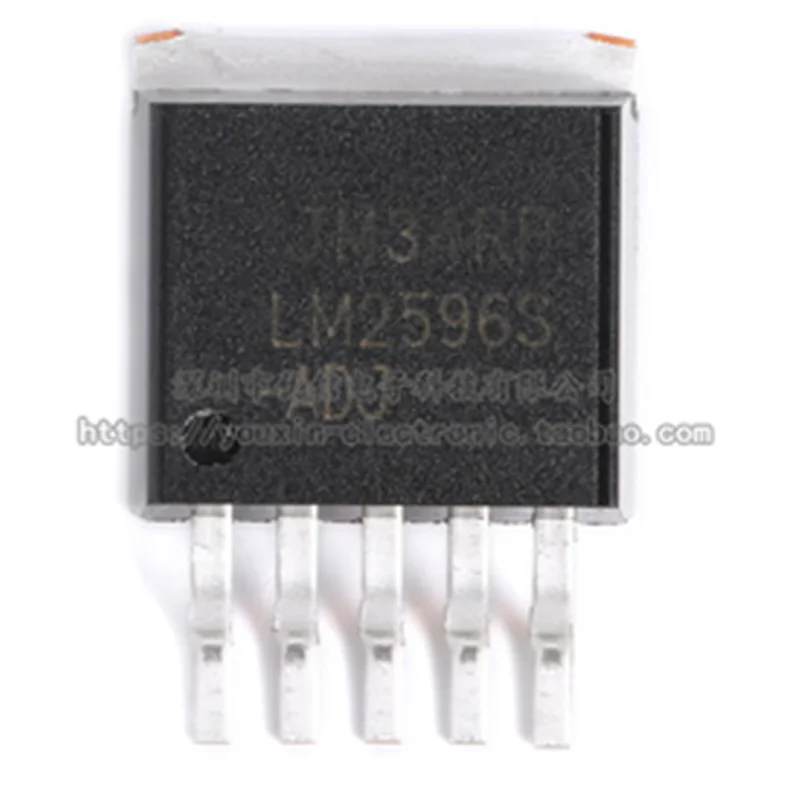2PCS/lot SMD TO-263-6 LM2596S-ADJ voltage regulator circuit (buck)