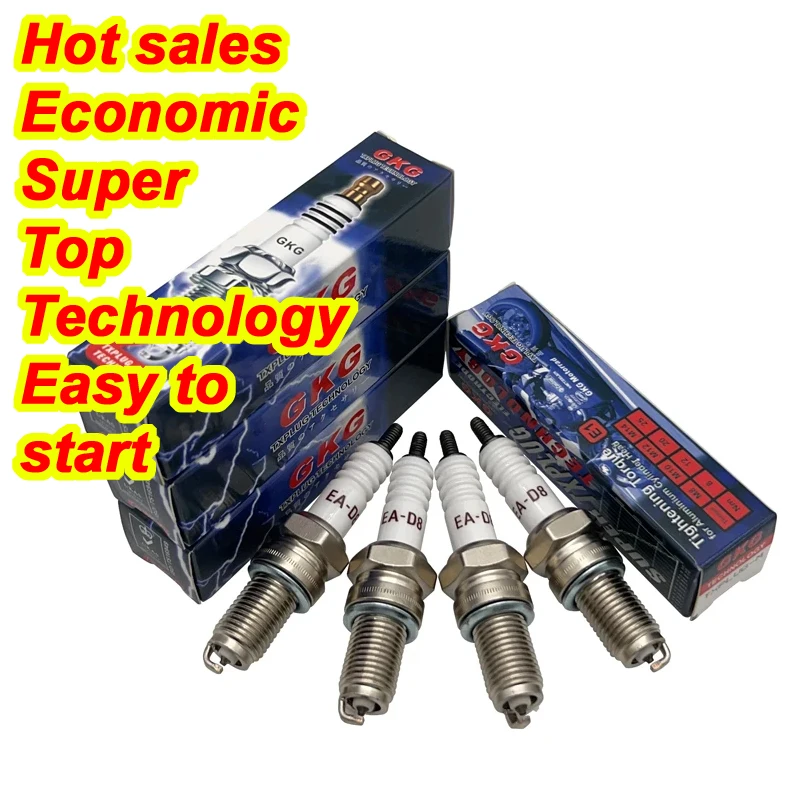 

10PCS genuine EA-D8 Motor Spark Plug 125cc for DR8EA D8EA DR8EIX DPR8EA-9 DPR8EIX-9 IX24 X24ESR-U HG22 D8TC 12G3 X24ESU D7EA