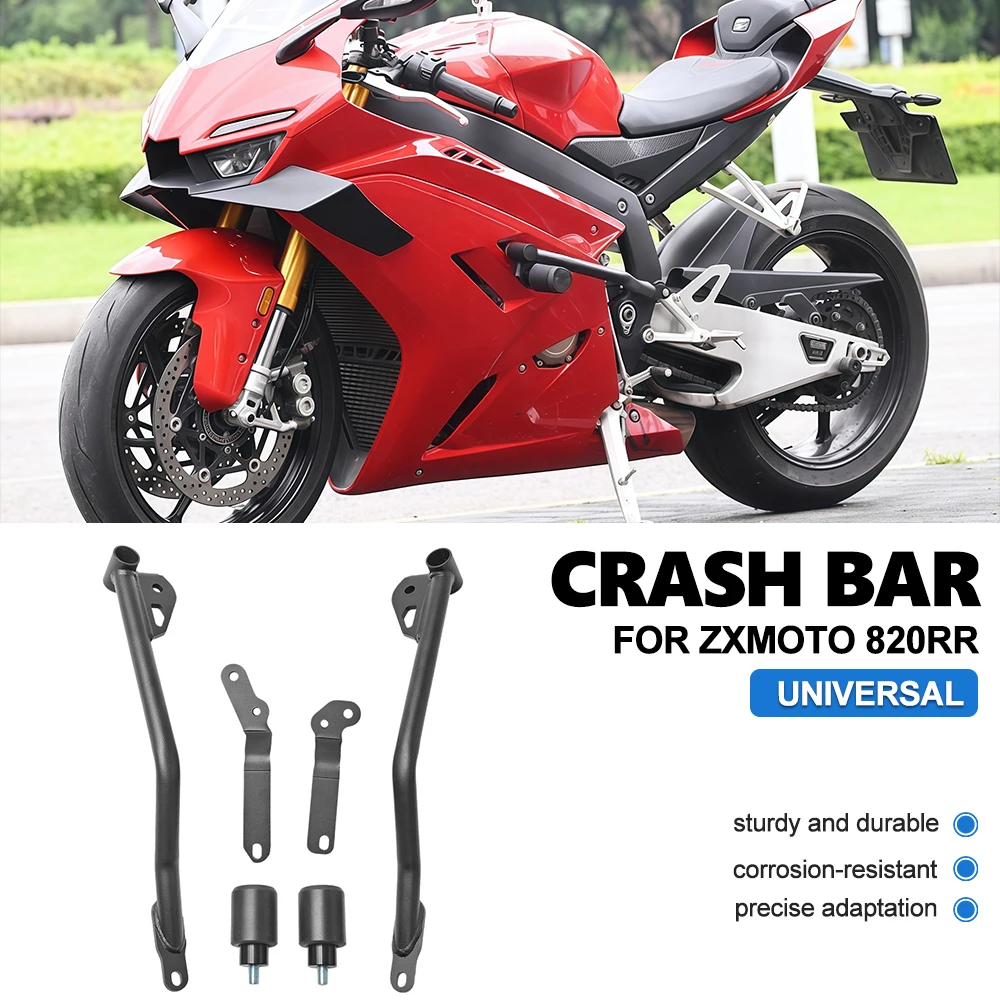 Motorcycle Crash Bar Engine Guard Frame Protector For ZXMOTO 820RR Anti-drop Bumper Guard Modified Motorcycle Frame Guard