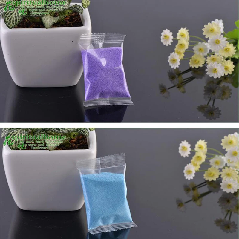 5Bags/Lot Micro Landscape Ecology Bottle Children'S Entertainment Landscape Sand Aquarium Decoration Vase