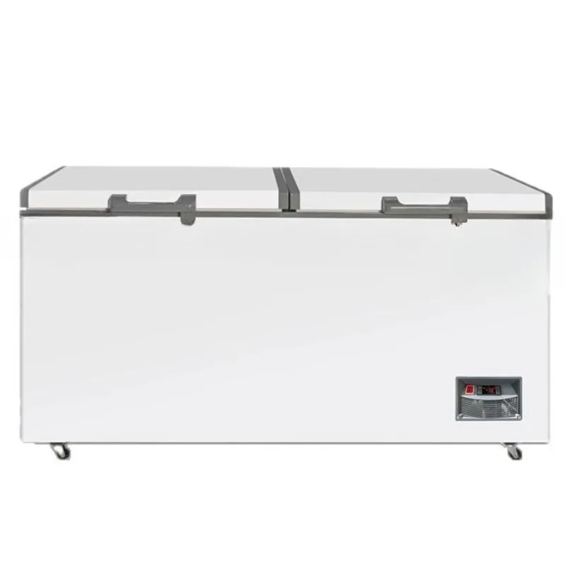 horizontal freezing and refrigeration single temperature fresh-keeping display cabinet oversized freezer household refrigerator