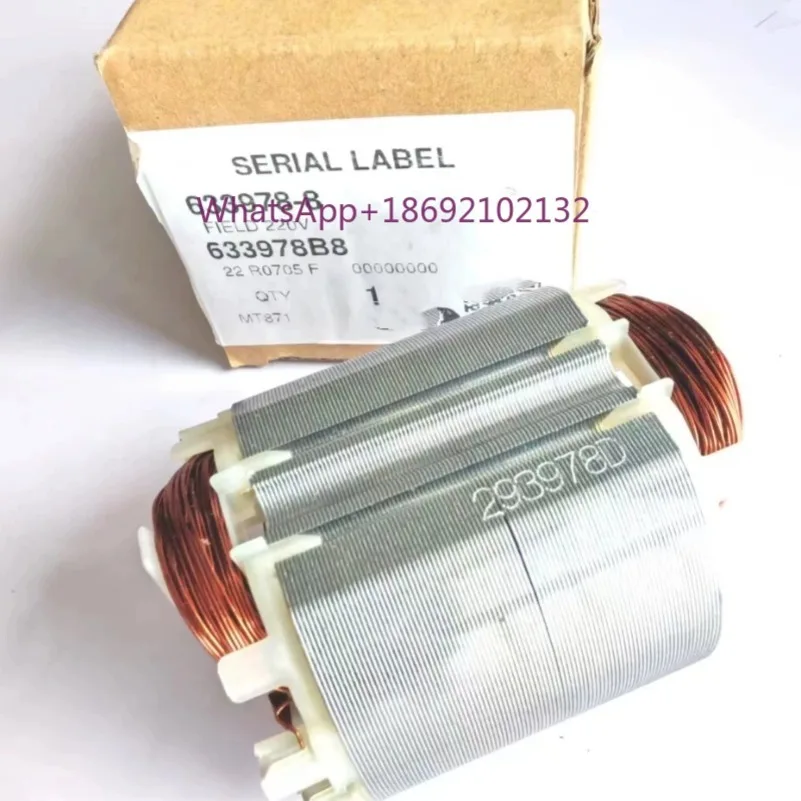 Original Stator for Makita M8701B Four Pit Electric Hammer Motor Assembly Power Tool Accessories