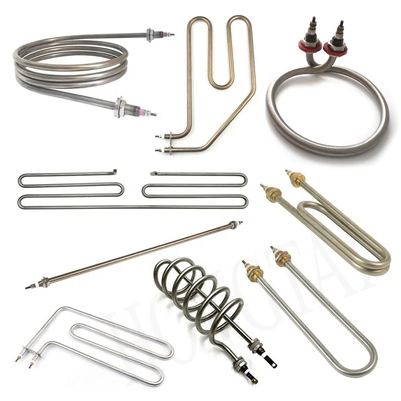 Custom 110V 220V U W I Shape Industrial Electric Immersion Water Heating Element