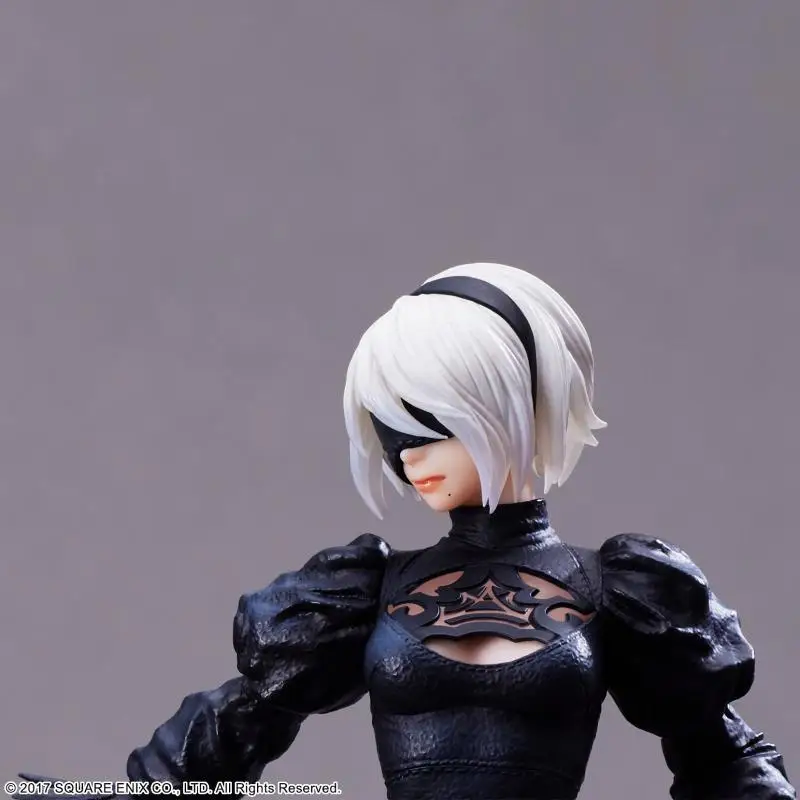التخليص بيع حقيقية عالية الجودة مربع ENIX FORM-ISM Yorha No.2 نوع B 2B 18 سنتيمتر الرسوم المتحركة لعبة مجسمة مهرجان الهدايا في الأوراق المالية