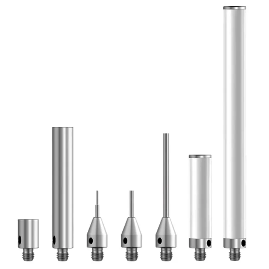 CNC flat probe M4 thread three coordinate measuring needle stainless steel ceramic probe extension rod