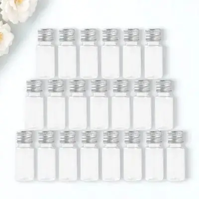 

36 Pcs Candy Plastic Test Tube Clear Small Containers with Lids Storage Tubes Caps Little Bottles