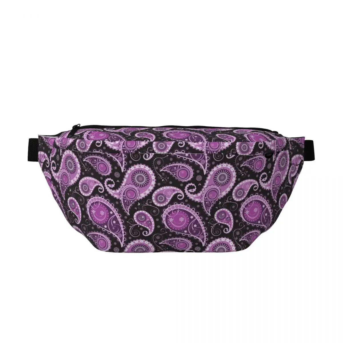 

Сумка-бананка через плечо с узором пейсли (14), унисекс, регулируемая поясная сумка для путешествий, бега, хранения денег и телефона, нагрудная сумка