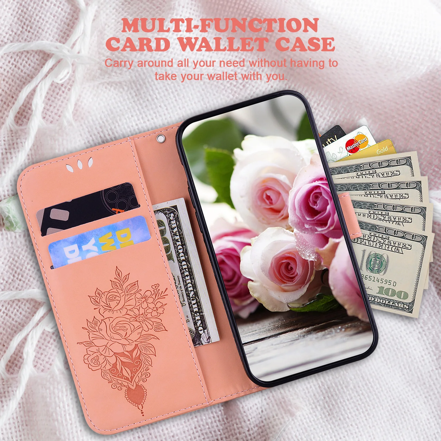 Stand Flip Wallet Case für Samsung Galaxy A57 A56 A55 A54 A53 A52S A42 A35 A36 A37 A34 A33 A32 4G 5G Leder Schutzhülle – Detail 26