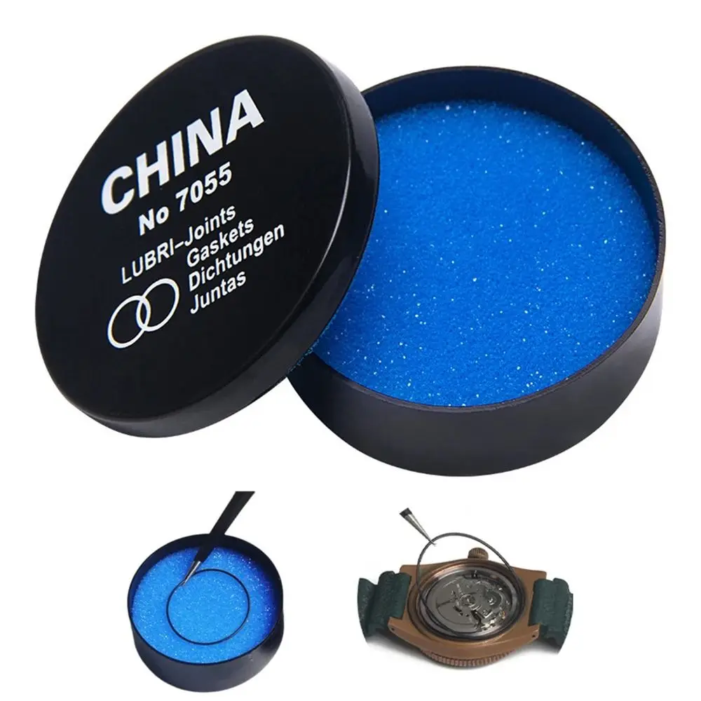 1Pcs Oil Box Watch Repair Grease Watch Repair Tool Accessory Professional Waterproof Paste O-Ring Seal for Watchmaker